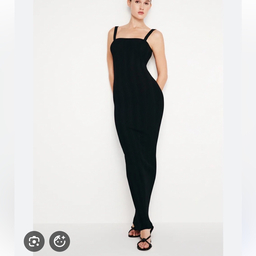 Good American Black Maxi Dress